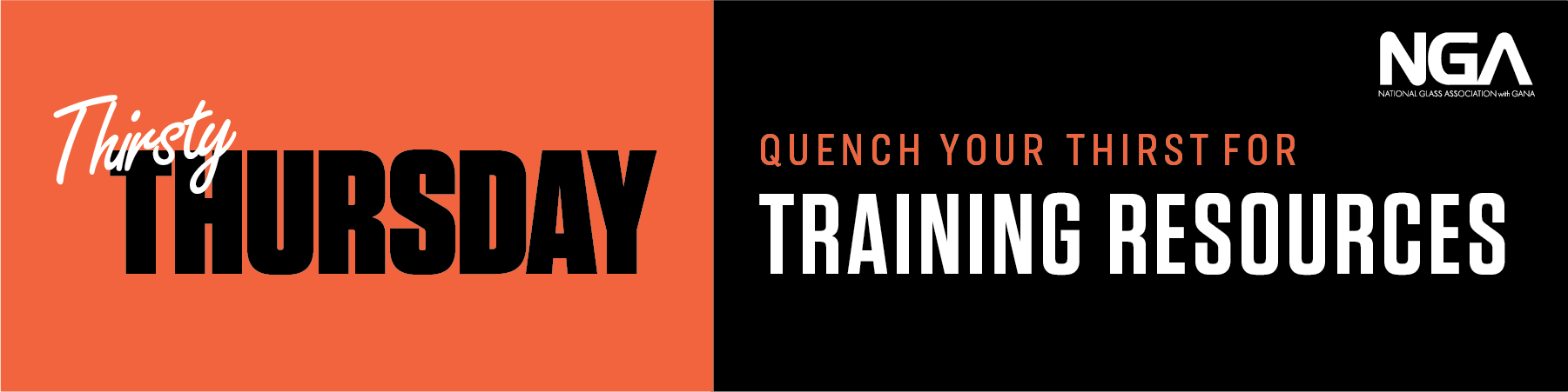 Thirsty Thursday: Training Resources
