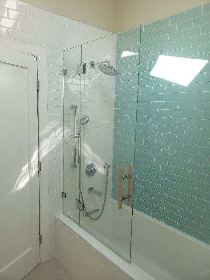 A-1 Glass & Shower Door shower project