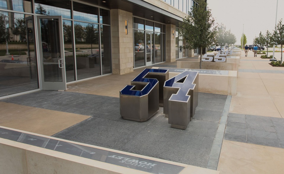 M3 Glass Technologies Cowboys Walk of Fame project