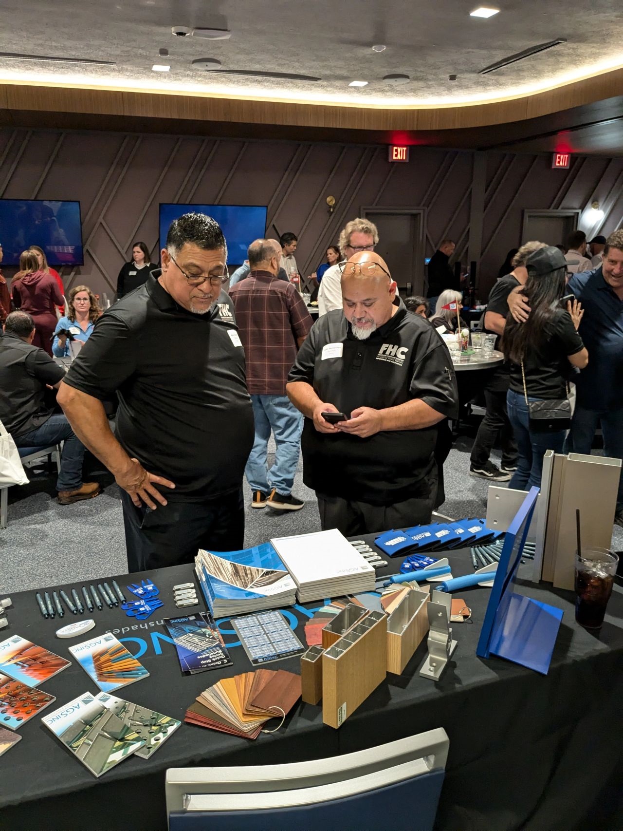 CGA event attendees enjoy browsing the Tabletop Showcase