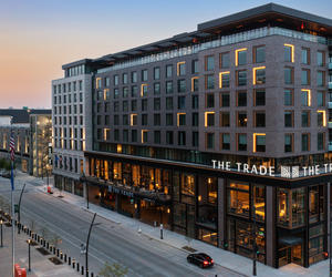 external view of The Trade Hotel in Milwaukee