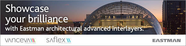 ad that reads showcase your brilliance with Eastman architectural advanced interlayers